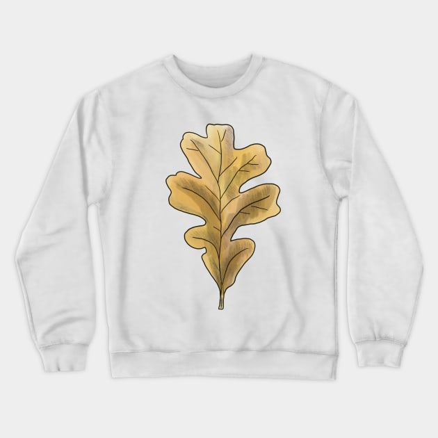 Oak Leaf Crewneck Sweatshirt by shehitsback